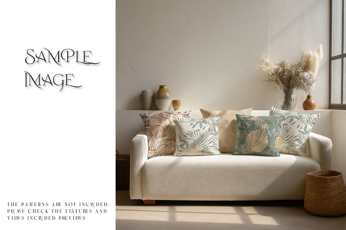 Throw Pillows with Smart Objects, a Mockup by mock-ups (Photo 6 of 12)