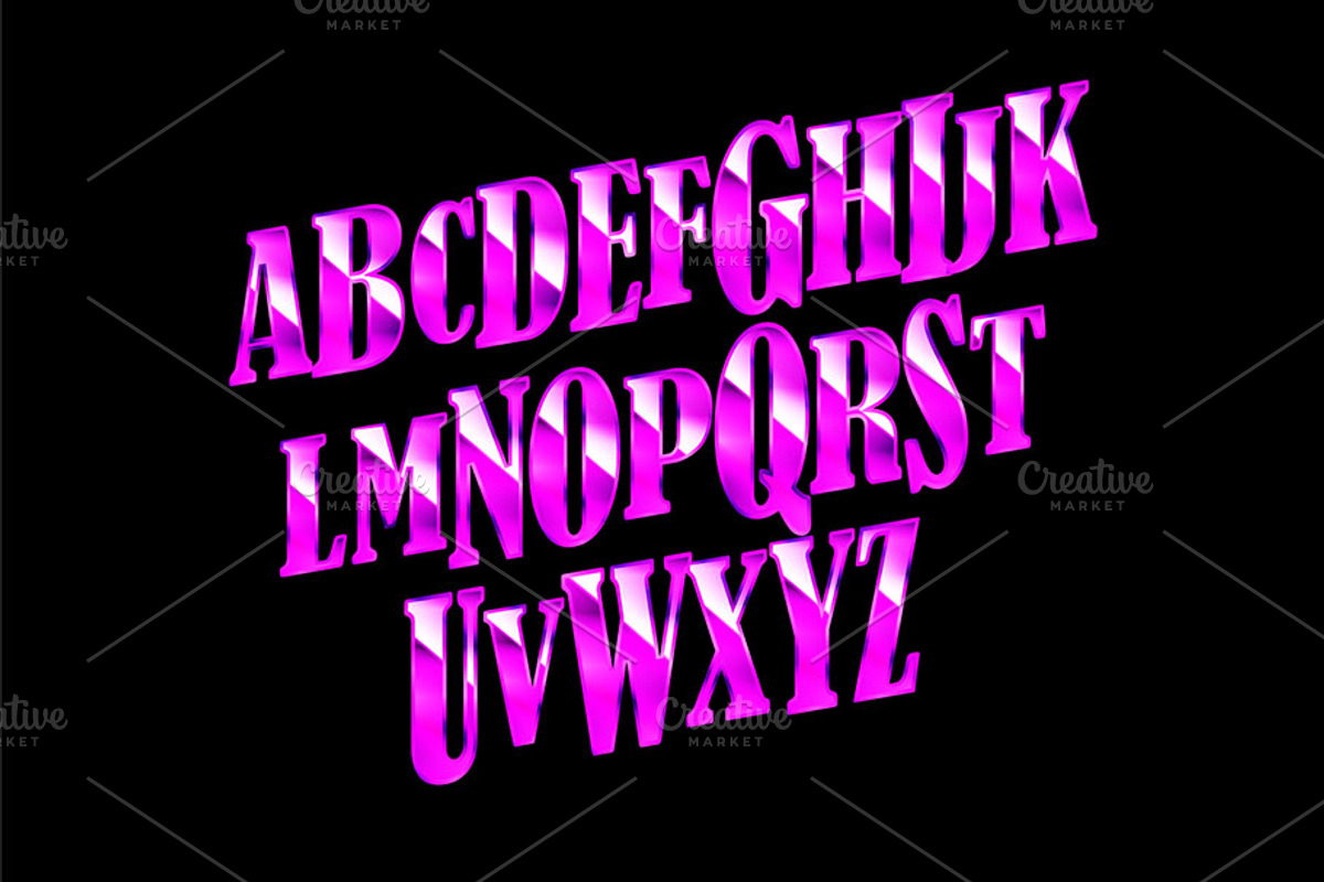 Childish capital letters., a Graphic by Aromeo (Photo 2 of 5)