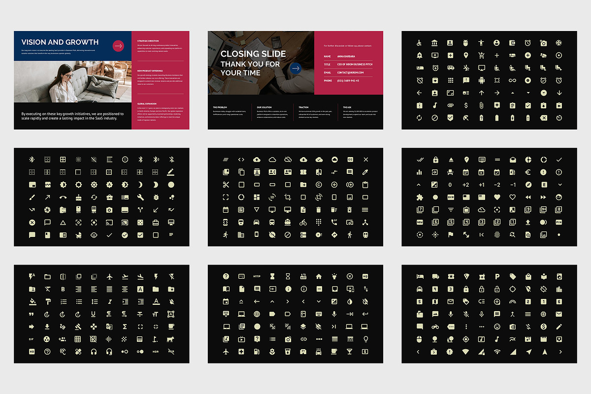Ikrom : Saas Pitch Google Slides, a Presentation Template by Punkl Camp (Photo 10 of 10)