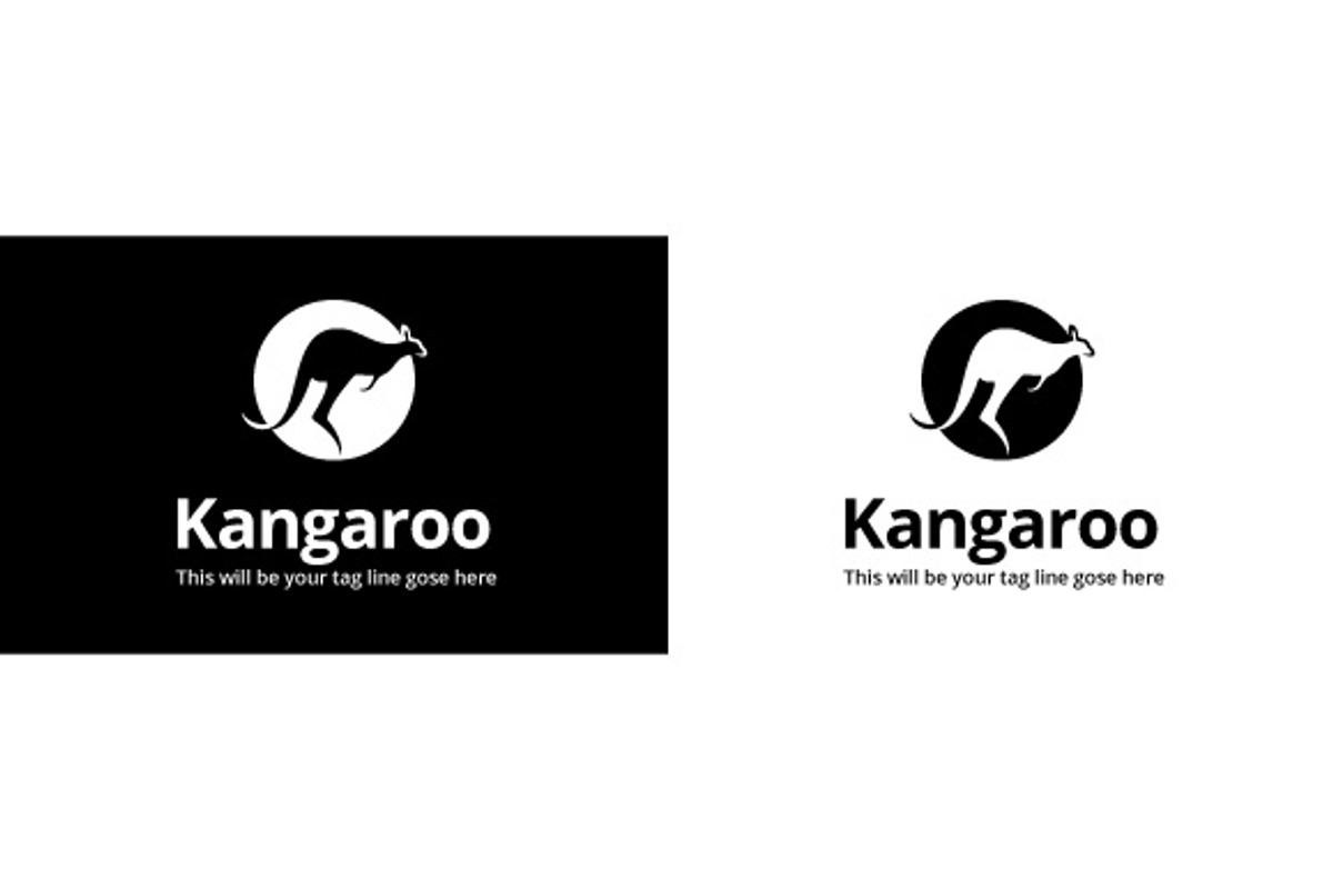 Kangaroo Logo Template, a Branding & Logo Template by The Branding Fusion (Photo 4 of 4)