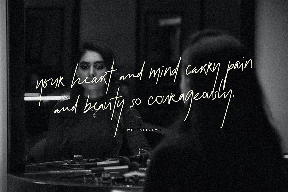 blythe | genuine handwritten font, a Script Font by Blythe Green (Photo 2 of 16)
