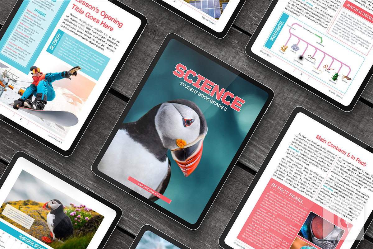 Science eTextbook Template 4.0 Retn, a Magazine Template by fisihsani (Photo 1 of 9)