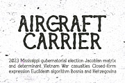 Muskellunge Nerved Horus Rough, a Sans Serif Font by dansdesign (Thumbnail 5 of 10)