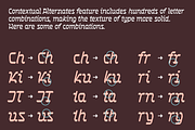 Chutz font, a Handwritten Font by Michael Rafailyk (Thumbnail 7 of 8)