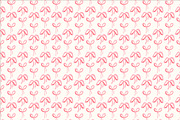 Seamless pattern with hearts & bows, a Pattern Graphic by Tati_Kli (Thumbnail 3 of 5)
