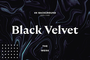 Black Velvet - 4K Background