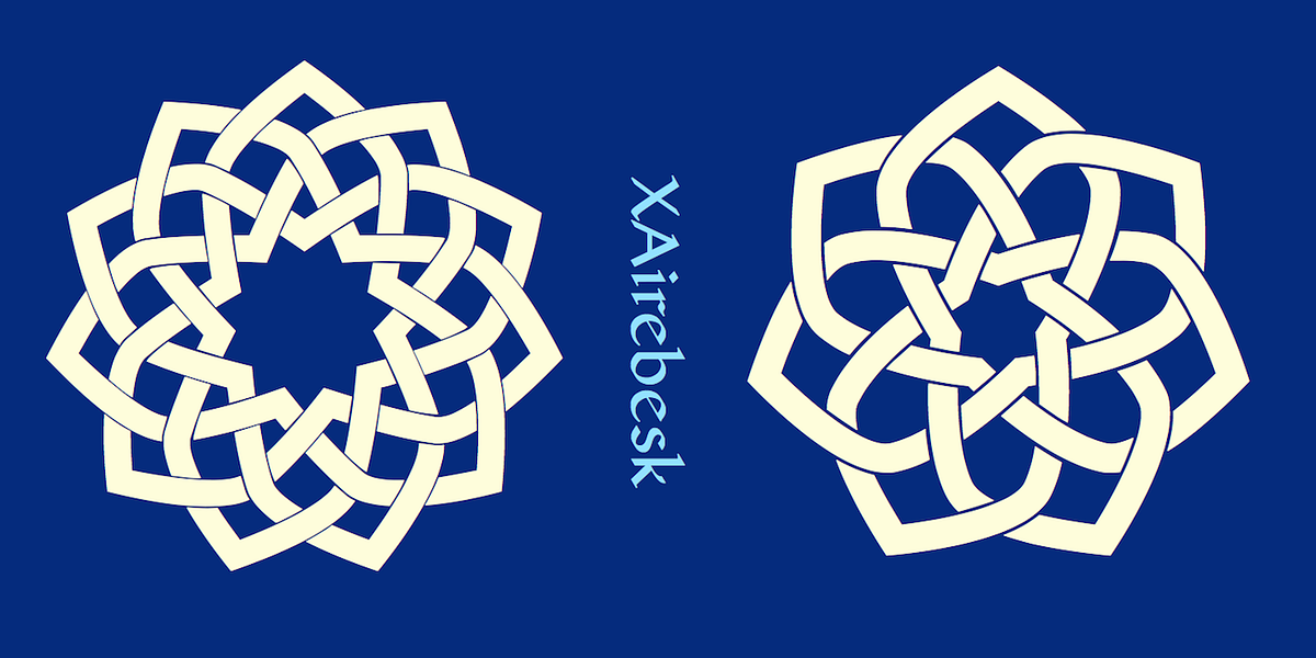 XAirebesk, a Symbol Font by Ingrimayne Type (Photo 1 of 6)