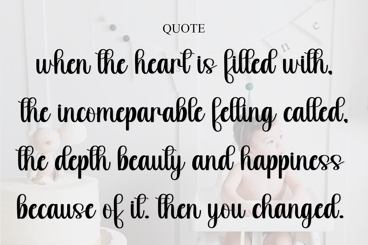Rainday California, a Handwritten Font by InermediaSTUDIO (Photo 6 of 8)
