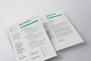 Professional Resume/CV Template, a Resume Template by HueNestify (Thumbnail 4 of 4)