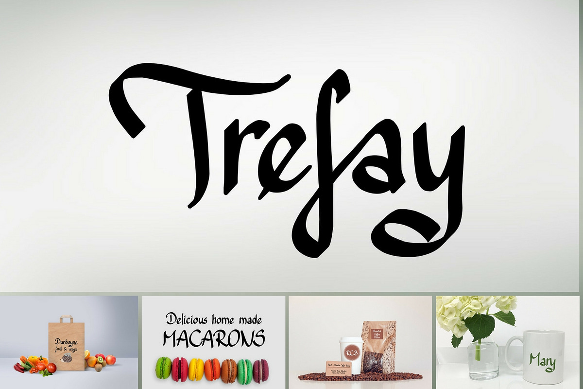 Trefay Font preview 2