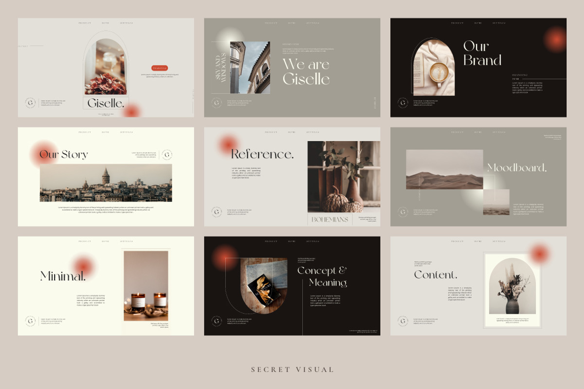 Giselle - Keynote Template, a Presentation Template by Secret Visual (Photo 7 of 10)