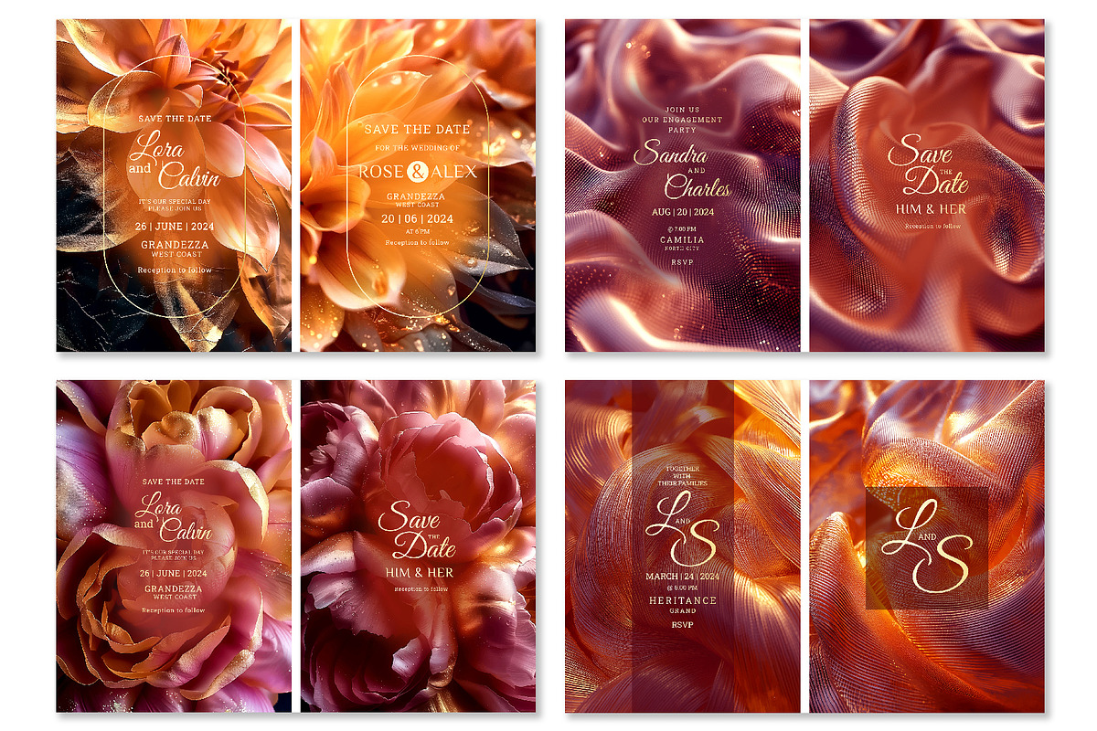 175+ Abstract Vector Invitations, an Invitation Template by M6 Gallery (Photo 124 of 126)