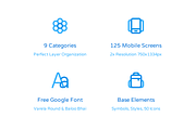 Liberty Mobile Wireframe Kit, a Wireframe Template by Just UI (Thumbnail 2 of 4)