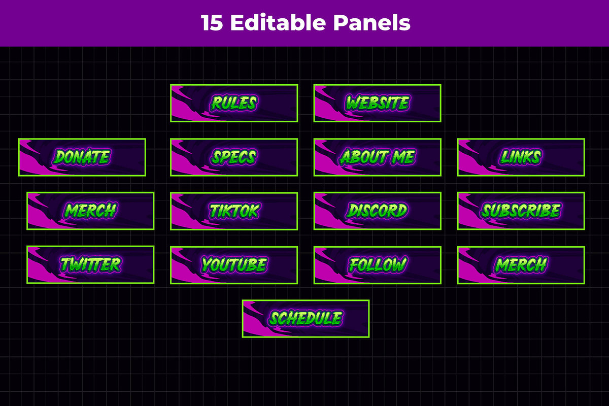 Scary Zombie Twitch Overlay Stream, a Design Template by Mhagi27
