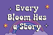 Slowbie – Retro Playful Font, a Sans Serif Font by Tiptop Graphic (Thumbnail 2 of 8)