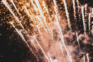 Fireworks in night sky 43 containing abstract, background, and beautiful
