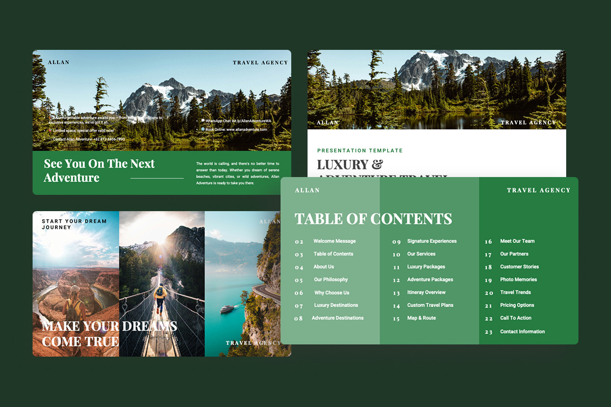 Modern Luxury Travel Presentation, a Presentation Template by twinstd (Photo 4 of 5)