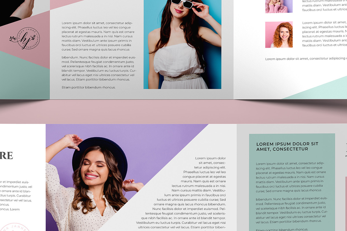 Square Trifold Brochure Mockup, a Books & Magazine Mockup by Illusiongraphic (Photo 25 of 28)