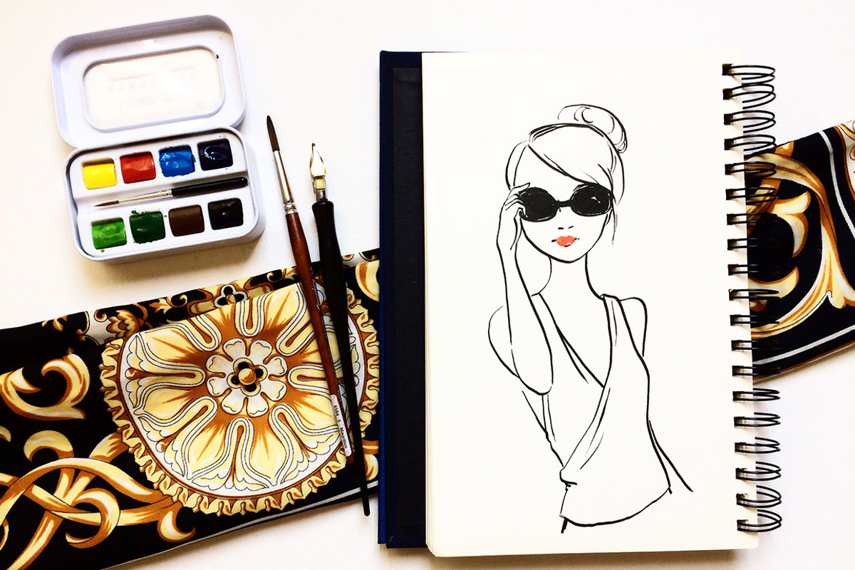 Fashion Clip art - Floral watercolor, a Food Illustration by amyxbao (Photo 6 of 6)