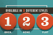 Vector Button Design Template, a Templates & Theme by WalkingStick Design (Thumbnail 2 of 6)