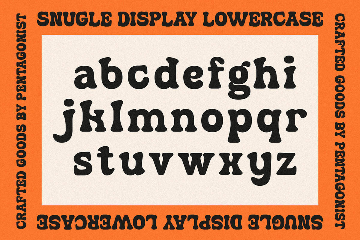 Snugle | Fancy Display, a Serif Font by Pentagonistudio (Photo 10 of 12)