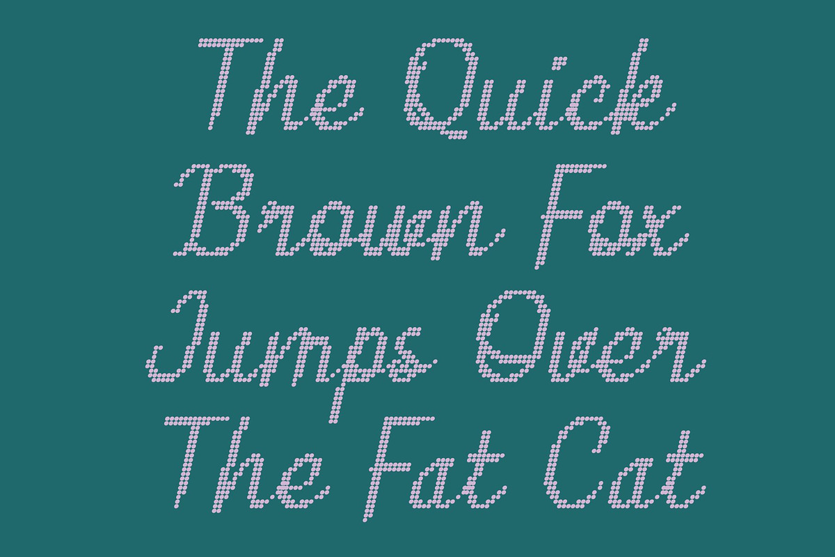 CS Greylin Disco, a Script Font by Craft Supply Co. (Photo 5 of 8)