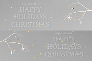 Cholas Modern Christmas Font Display, a Serif Font by Cloverons (Thumbnail 3 of 10)