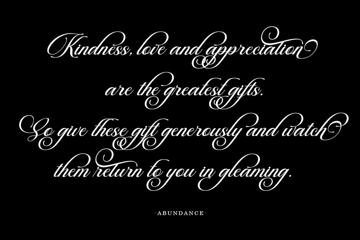 Beautiful Heliography Script, a Script Font by Has_rizal (Photo 11 of 12)