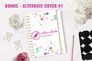 Academic Planner | InDesign Template, a Stationery Template by Planner Templates (Thumbnail 3 of 11)