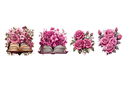 Vintage Pink Watercolor Sublimation, an Object Illustration by Digital Xpress (Thumbnail 5 of 6)