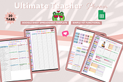 Ultimate Teacher Planner Spreadsheet, a Templates & Theme by bellaROSEworkshop (Thumbnail 5 of 5)