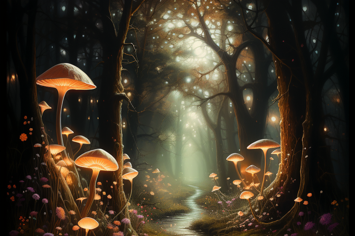 Magical Forest, a Background Graphic by Printable Treasure (Photo 2 of 8)