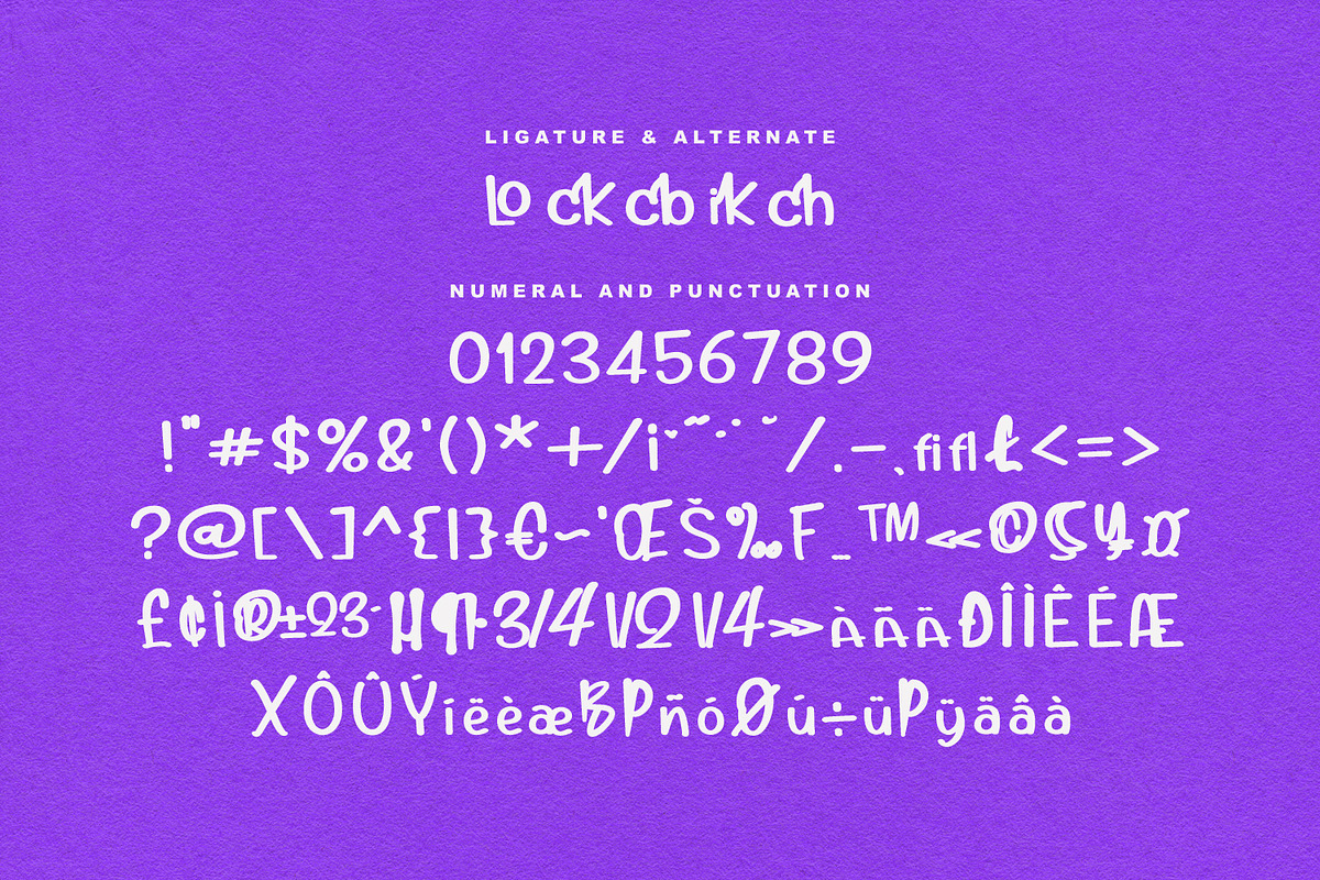 Omak Handmade Display Font, a Handwritten Font by Maulana Creative