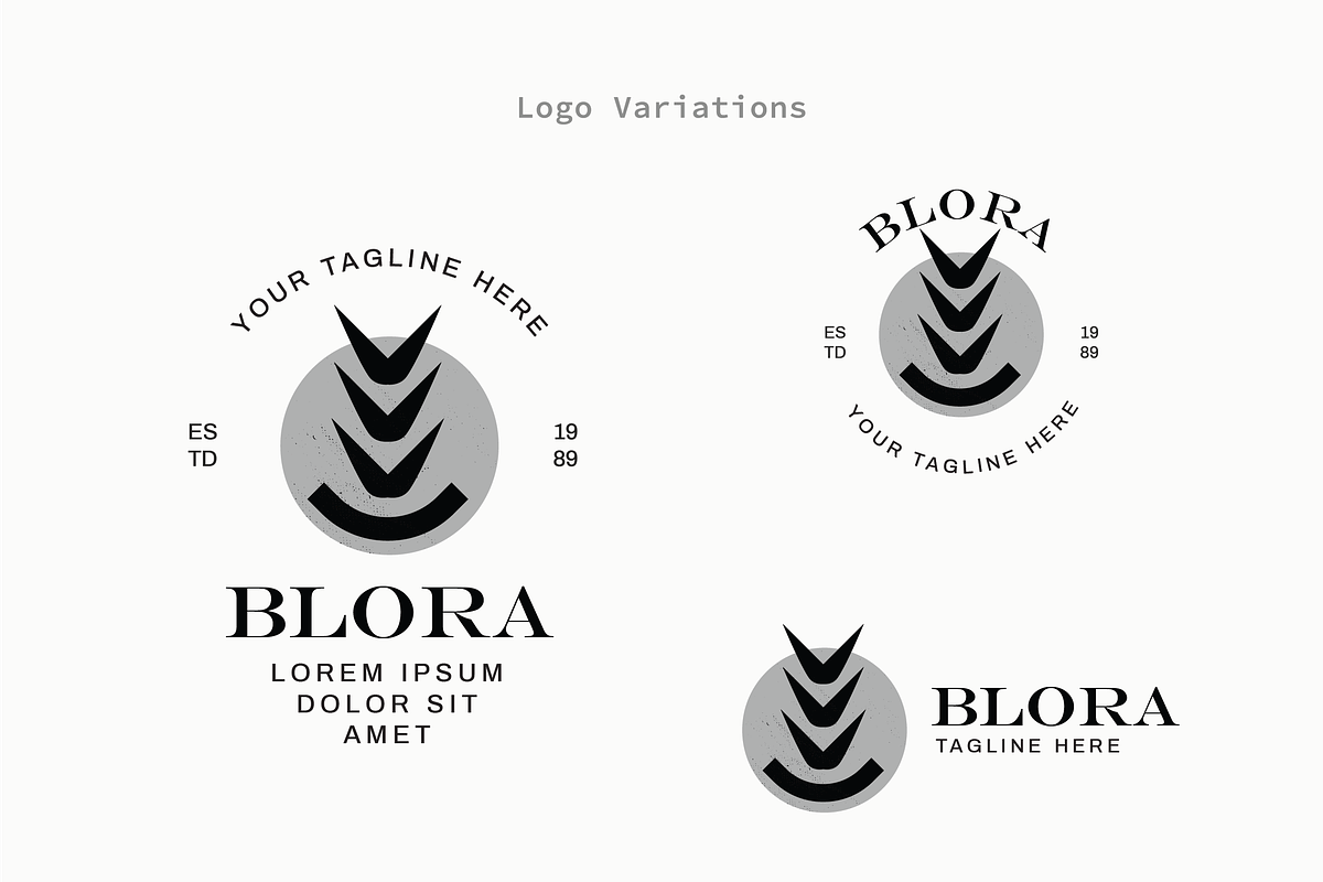 Blora - Premium Logo Template, a Branding & Logo Template by Minimalist ...