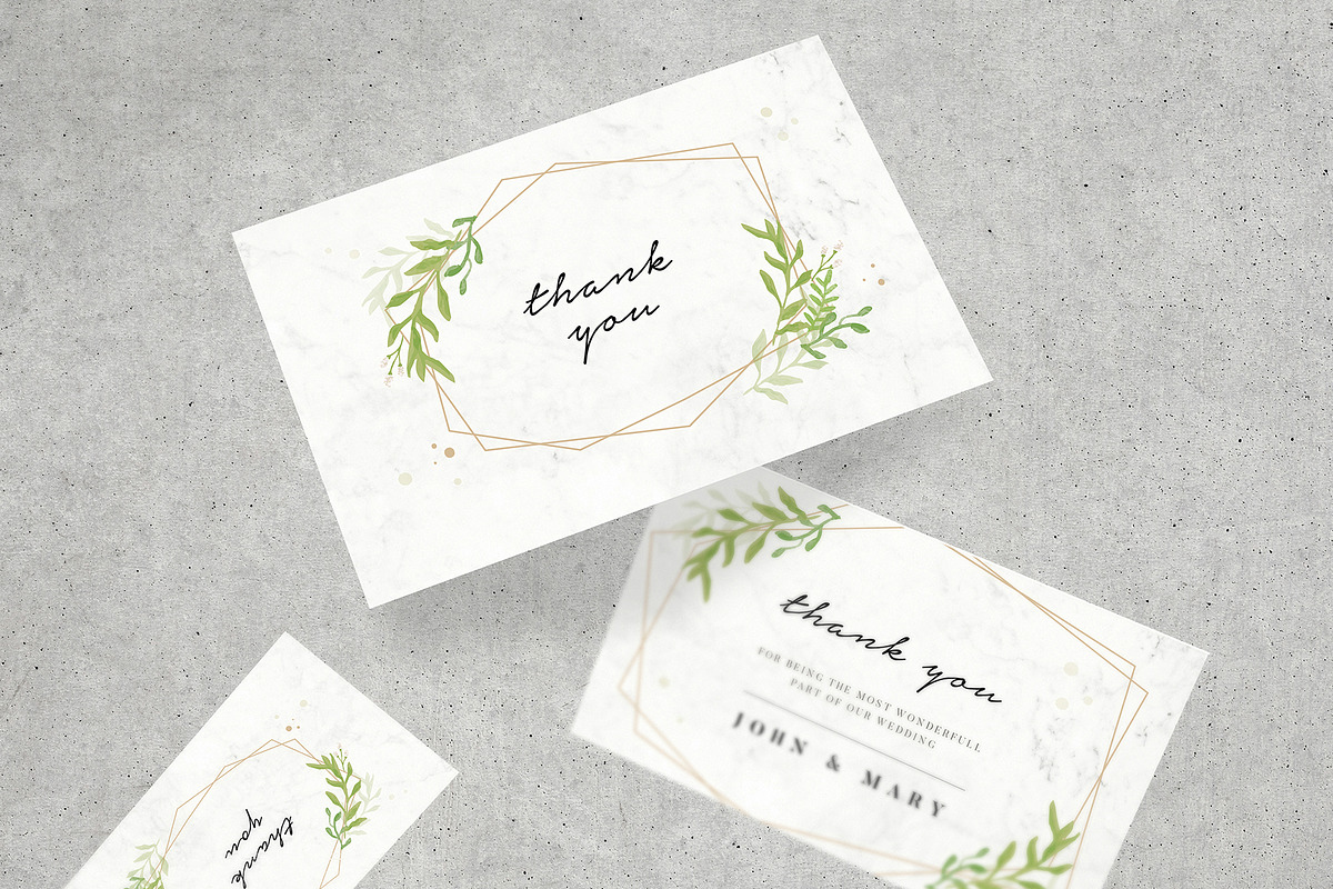 Geometric Wedding Invitation Suite, an Invitation Template by Vynetta (Photo 8 of 8)