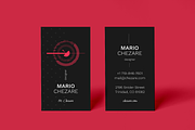 Chezare B. 8 Business Card Templates, a Business Card Template by le-genda (Thumbnail 2 of 9)