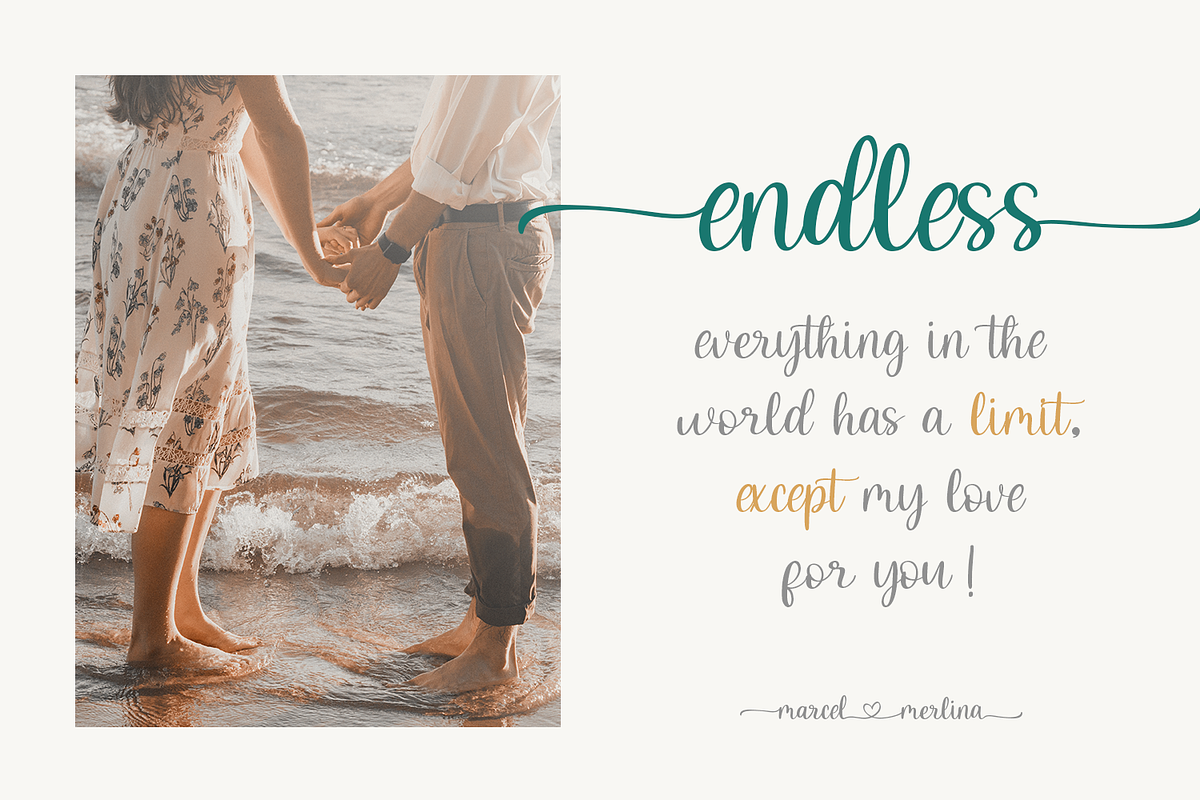 Marcel Merlina - Lovely Chic Font, a Script Font by Pixesia Studio (Photo 2 of 9)