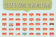 Woodland Animals Emojis BUNDLE, an Emoji Icon by NatBurger (Thumbnail 16 of 16)