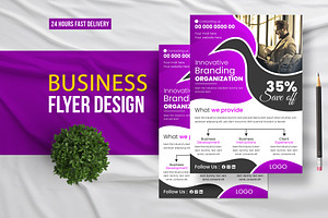 Creative Modern Flyer Design, a Flyer Template by Jibongfx01