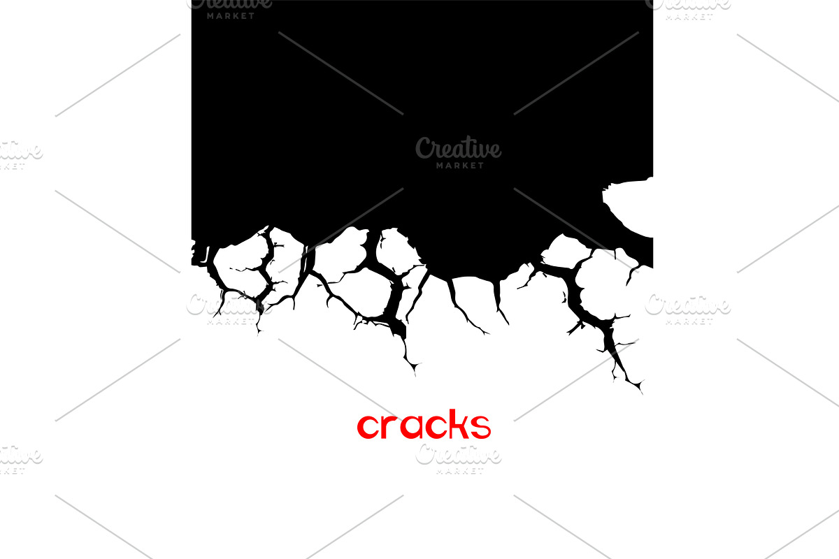 Cracks abstract grunge background, a Texture Illustration by Nenahliadava Design