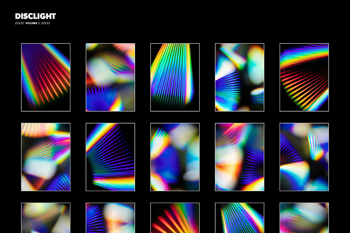 DISCLIGHT - Colorful backgrounds, a Texture Graphic by RAWSTR (Photo 6 of 7)