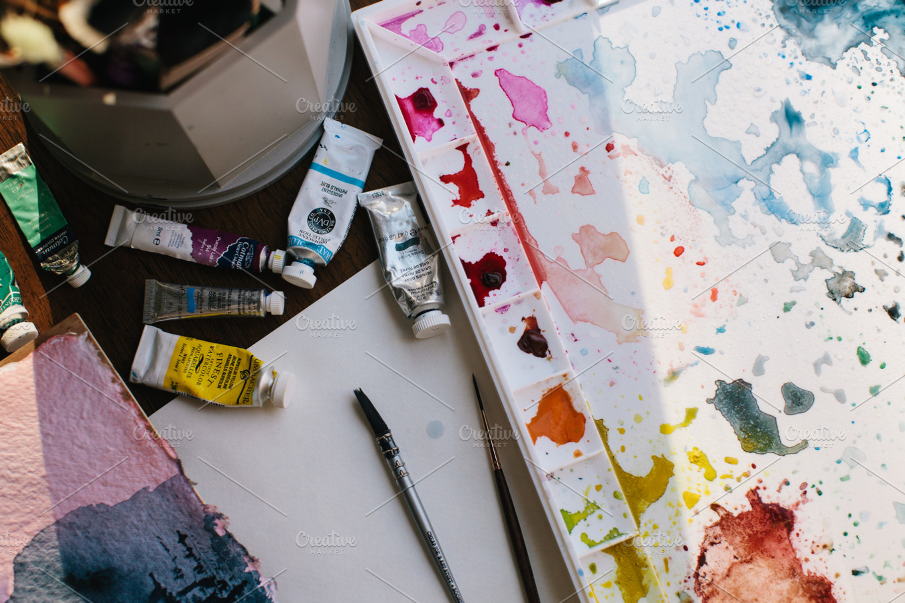 Watercolor Artist III, an Arts & Entertainment Photo by Heather Nash Photo