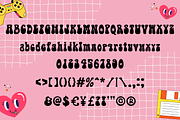 Hippy Harmony | Decorative Font, a Font by BAMBIN (Thumbnail 8 of 8)