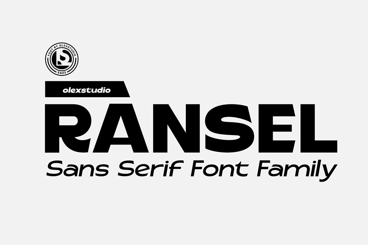 BUNDLE FONT - 9 new font Olexstudio, a Font by Olexstudio (Photo 9 of 10)