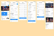 Flight Search, Airline Booking App, an App Template by nagaredesignstudio (Thumbnail 2 of 2)