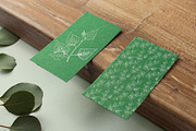 Birch leaf. Sketch and patterns, an Illustration by Canatic (Thumbnail 7 of 10)