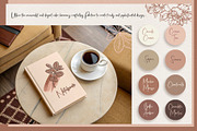 Mocha Mousse Watercolor Collection, a Graphic by Nadya Saen Art (Thumbnail 6 of 12)
