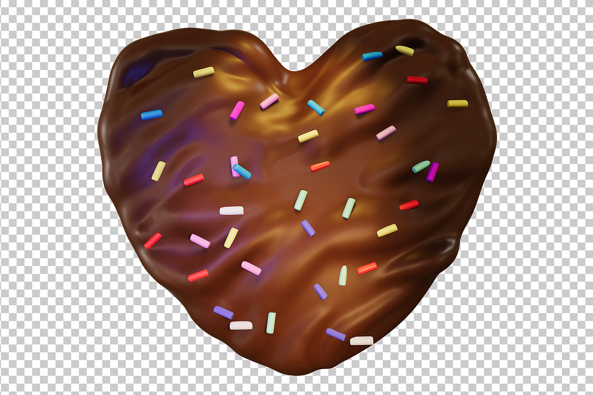 The 3D Heart Render Mega Bundle, a Decorative Illustration by Irmak Akçadoğan (Photo 3 of 8)