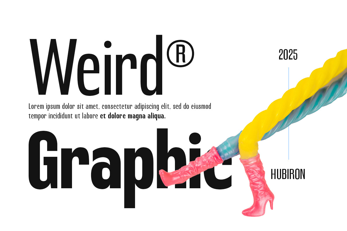 Hubiron Condensed Sans, a Sans Serif Font by Letterhend Studio (Photo 3 of 9)