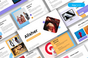 Alisher – Business Keynote Template, a Presentation Template by kreatifreya (Thumbnail 1 of 5)